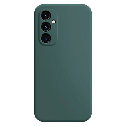 For Samsung Galaxy A16 5G  /  4G TPU Case Straight Edge Protection Phone Cover - Blackish Green