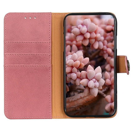 KHAZNEH For Honor Magic7 Lite 5G / X9c 5G / X60 Pro 5G Wallet Case Cowhide Texture Leather Flip Phone Cover