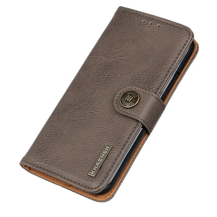 KHAZNEH For Honor Magic7 Lite 5G / X9c 5G / X60 Pro 5G Wallet Case Cowhide Texture Leather Flip Phone Cover