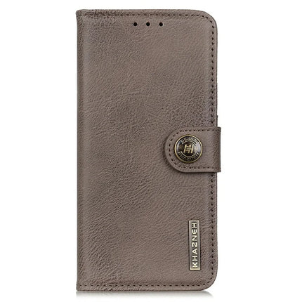 KHAZNEH For Honor Magic7 Lite 5G / X9c 5G / X60 Pro 5G Wallet Case Cowhide Texture Leather Flip Phone Cover