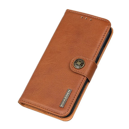 KHAZNEH For Honor Magic7 Lite 5G / X9c 5G / X60 Pro 5G Wallet Case Cowhide Texture Leather Flip Phone Cover