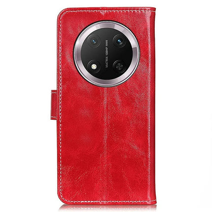 For Honor Magic7 Lite 5G / X9c 5G / X60 Pro 5G Leather Case Wallet Phone Cover Crazy Horse Texture