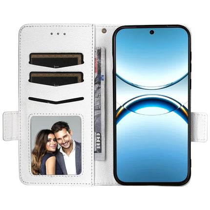 For Oppo Find X8 5G Case Litchi Texture PU Leather Wallet Flip Phone Cover
