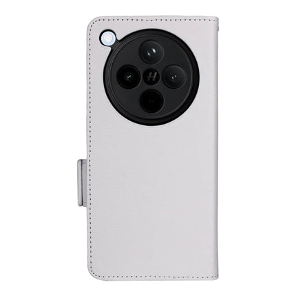 For Oppo Find X8 5G Case Litchi Texture PU Leather Wallet Flip Phone Cover