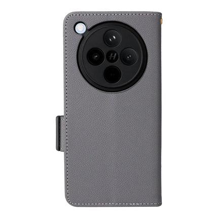 For Oppo Find X8 5G Case Litchi Texture PU Leather Wallet Flip Phone Cover