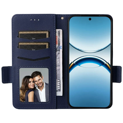 For Oppo Find X8 5G Case Litchi Texture PU Leather Wallet Flip Phone Cover