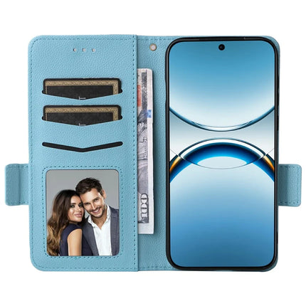 For Oppo Find X8 5G Case Litchi Texture PU Leather Wallet Flip Phone Cover