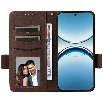 For Oppo Find X8 5G Case Litchi Texture PU Leather Wallet Flip Phone Cover
