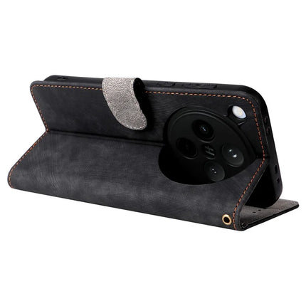 For Oppo Find X8 5G Wallet Case RFID Blocking PU Leather Cover Stand View