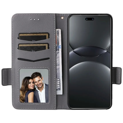 For Huawei nova 13 Pro 5G Case Litchi Texture PU Leather Wallet Flip Phone Cover