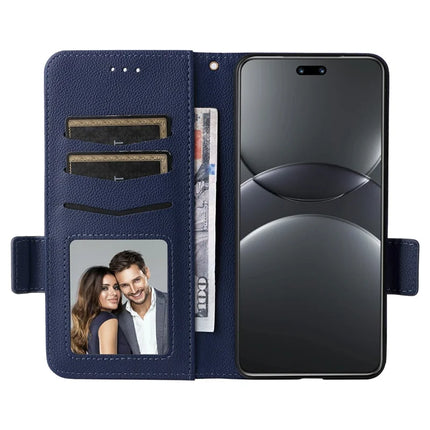 For Huawei nova 13 Pro 5G Case Litchi Texture PU Leather Wallet Flip Phone Cover