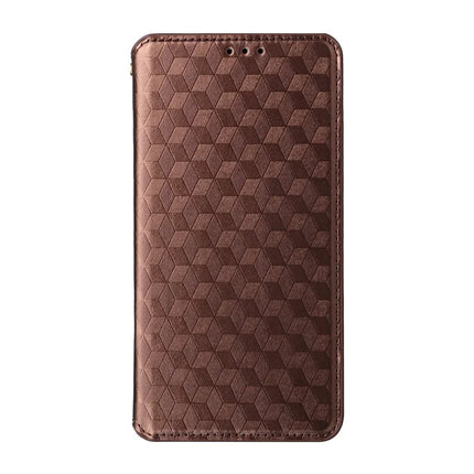 For Huawei nova 13 Pro 5G Wallet Case Rhombus Imprinted Leather Phone Cover