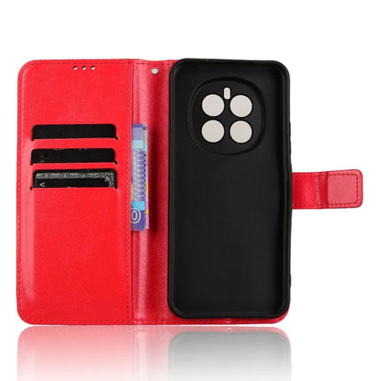 For Honor Magic7 5G Case Crazy Horse Texture PU Leather Phone Wallet Cover