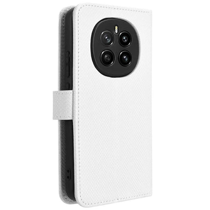 For Honor Magic7 5G Case PU Leather Diamond Texture Wallet Phone Cover