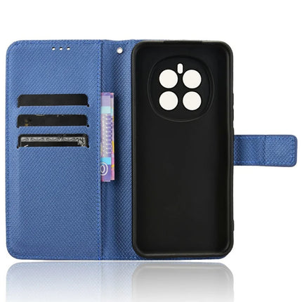 For Honor Magic7 5G Case PU Leather Diamond Texture Wallet Phone Cover