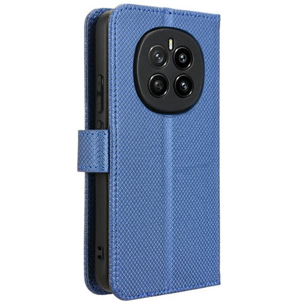 For Honor Magic7 5G Case PU Leather Diamond Texture Wallet Phone Cover