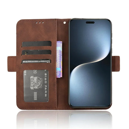 For Honor Magic7 Pro 5G Leather Case Phone Wallet Cover with Multiple Card Slots
