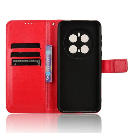 For Honor Magic7 Pro 5G Case Crazy Horse Texture PU Leather Phone Wallet Cover