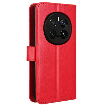 For Honor Magic7 Pro 5G Case Crazy Horse Texture PU Leather Phone Wallet Cover