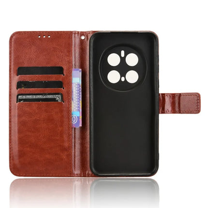 For Honor Magic7 Pro 5G Case Crazy Horse Texture PU Leather Phone Wallet Cover
