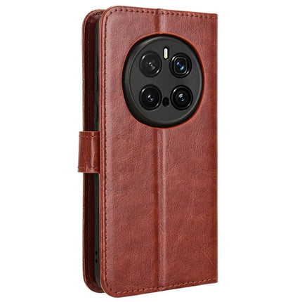 For Honor Magic7 Pro 5G Case Crazy Horse Texture PU Leather Phone Wallet Cover