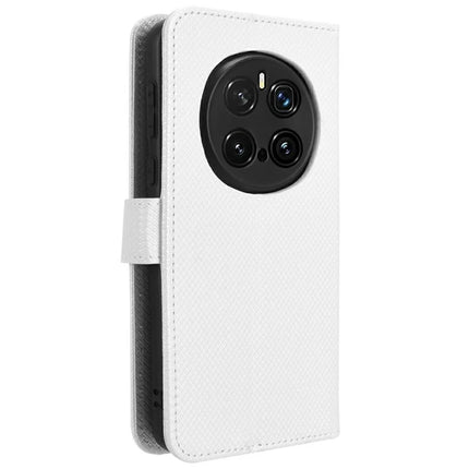 For Honor Magic7 Pro 5G Case PU Leather Diamond Texture Wallet Phone Cover