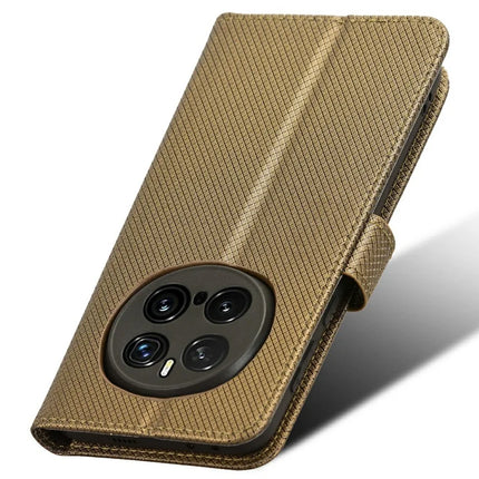 For Honor Magic7 Pro 5G Case PU Leather Diamond Texture Wallet Phone Cover