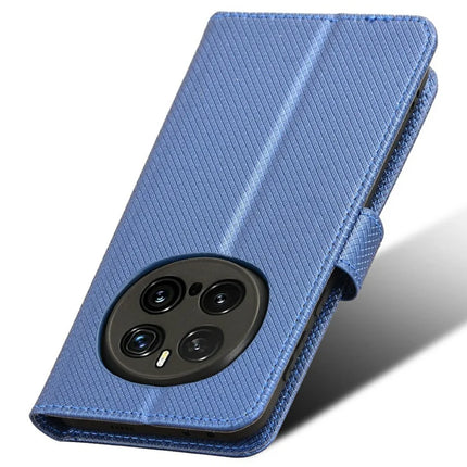For Honor Magic7 Pro 5G Case PU Leather Diamond Texture Wallet Phone Cover