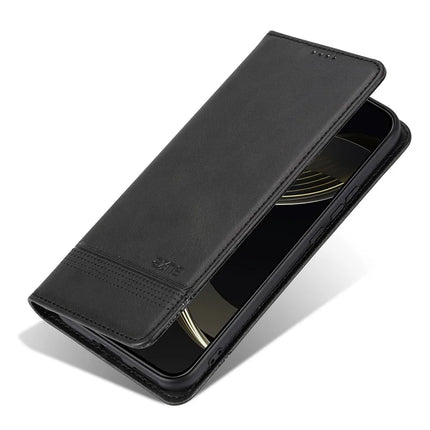 AZNS For Honor Magic7 5G Case Cowhide Texture PU Leather Wallet Phone Cover