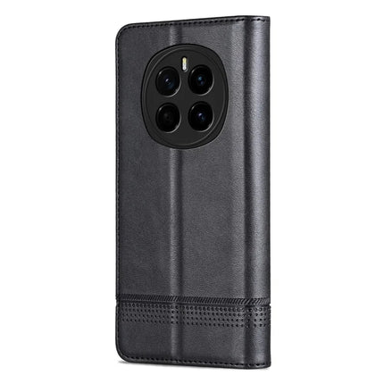 AZNS For Honor Magic7 5G Case Cowhide Texture PU Leather Wallet Phone Cover
