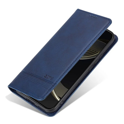 AZNS For Honor Magic7 5G Case Cowhide Texture PU Leather Wallet Phone Cover