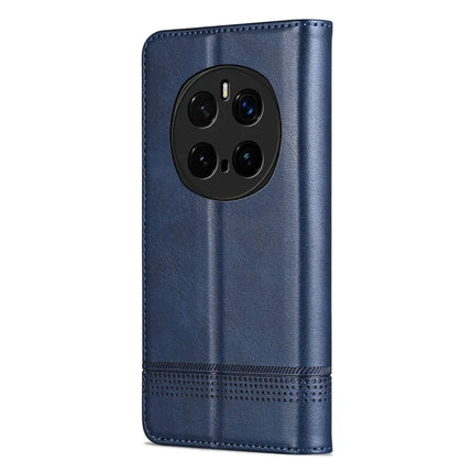 AZNS For Honor Magic7 Pro 5G Case Cowhide Texture PU Leather Wallet Phone Cover