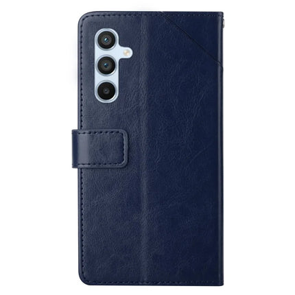 For Samsung Galaxy A26 5G Case Y-Shaped Lines Imprint Leather Phone Cover