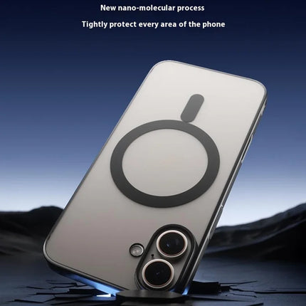 For iPhone 16 Plus Case Compatible with MagSafe Matte PC Back Cover