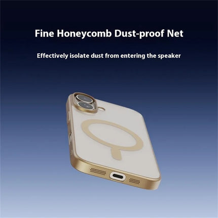 For iPhone 16 Plus Case Compatible with MagSafe Matte PC Back Cover