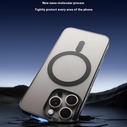 For iPhone 16 Pro Max Case Compatible with MagSafe Matte PC Back Cover