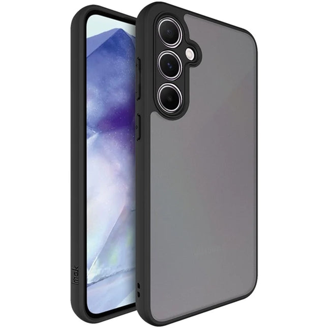 IMAK UX-9B Series For Samsung Galaxy A55 5G Case Tiny Airbag PC+TPU Matte Phone Cover