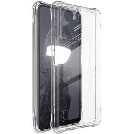 IMAK For HMD Fusion 5G Case TPU Phone Cover Airbag Shockproof Protection - Transparent