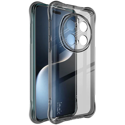 IMAK For Honor Magic7 Pro 5G Case TPU Phone Cover Airbag Shockproof Protection - Transparent Black