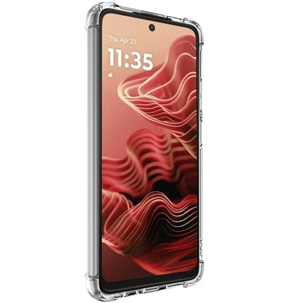 IMAK For Motorola Moto G35 5G Case PC+TPU Shockproof Clear Phone Cover