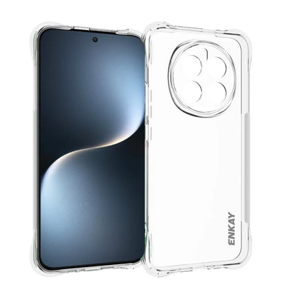 For Honor Magic7 5G Clear Phone Case ENKAY HAT PRINCE Shockproof Anti-Slip TPU Cover - Transparent