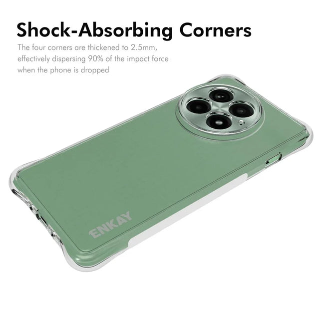 For OnePlus 13 Clear Phone Case ENKAY HAT PRINCE Shockproof Anti-Slip TPU Cover