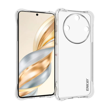 For Honor X60 5G Clear Phone Case ENKAY HAT PRINCE Shockproof Anti-Slip TPU Cover - Transparent