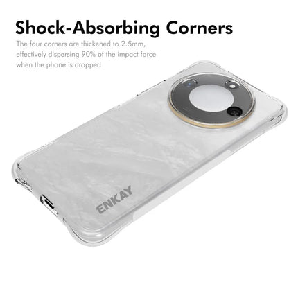 For Honor X60 5G Clear Phone Case ENKAY HAT PRINCE Shockproof Anti-Slip TPU Cover