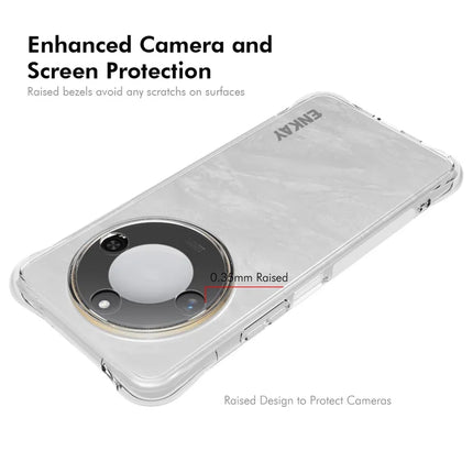 For Honor X60 5G Clear Phone Case ENKAY HAT PRINCE Shockproof Anti-Slip TPU Cover