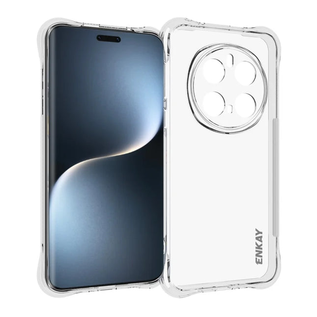 For Honor Magic7 Pro 5G Clear Phone Case ENKAY HAT PRINCE Shockproof Anti-Slip TPU Cover - Transparent
