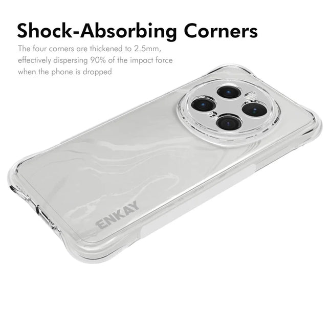 For Honor Magic7 Pro 5G Clear Phone Case ENKAY HAT PRINCE Shockproof Anti-Slip TPU Cover