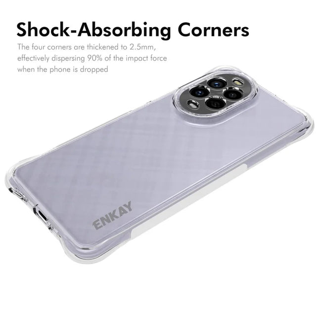 For Huawei nova 13 Pro 5G Clear Phone Case ENKAY HAT PRINCE Shockproof Anti-Slip TPU Cover
