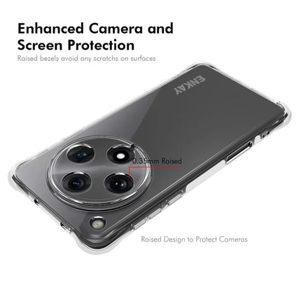 For Oppo Find X8 Pro 5G Clear Phone Case ENKAY HAT PRINCE Shockproof Anti-Slip TPU Cover