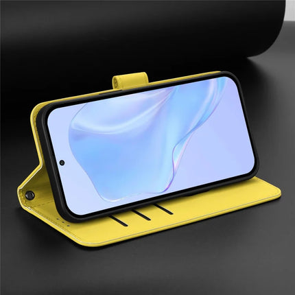 For Samsung Galaxy A55 5G Case Solid Color Wallet Leather Phone Cover with Strap